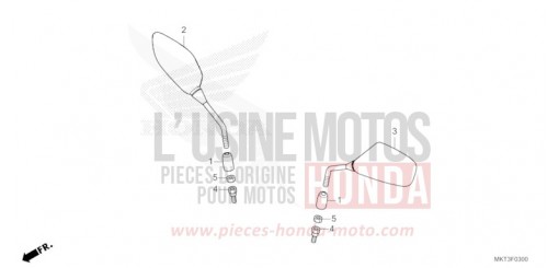 MIROIR ADV750N de 2022